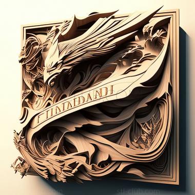 3D модель Игра Final Fantasy XIV Stormblood (STL)